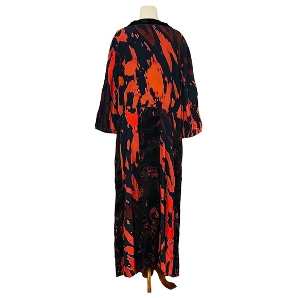 SOFT SURROUNDINGS Epiphany Maxi Dress Velvet Details Size NEW Boho Bohemian - Picture 4 of 10